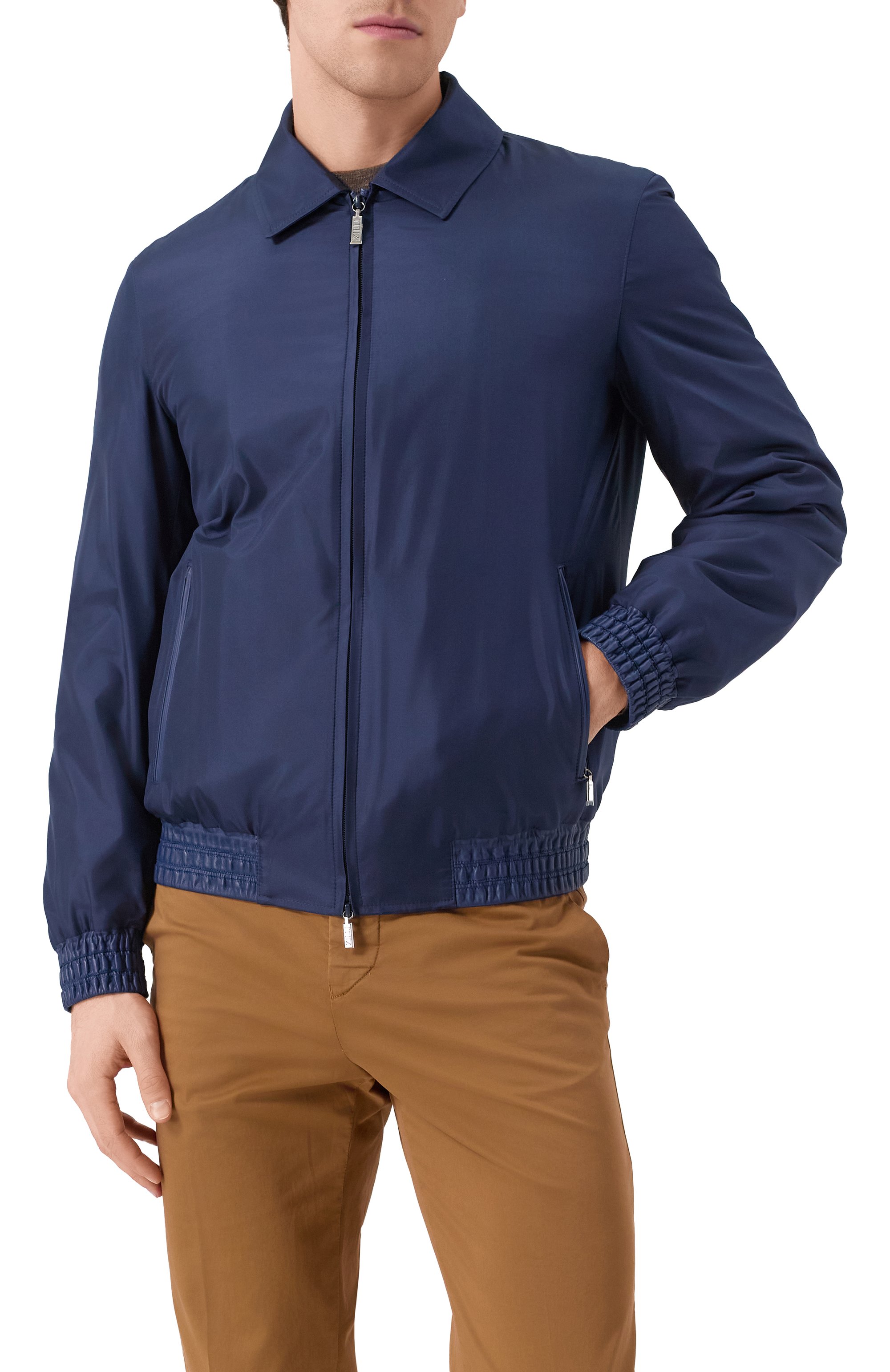 Шелковый бомбер ZILLI, арт. AFAXH1M0619VFRI00, фото 3