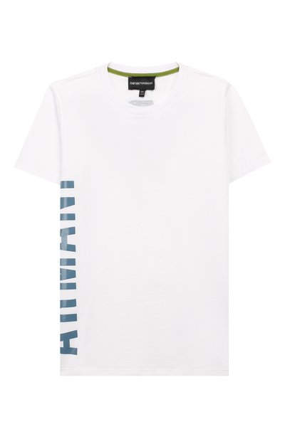 Комплект из хлопковой футболки и шорт EMPORIO ARMANI, арт. 3G4VJ1/4J09Z, фото 3