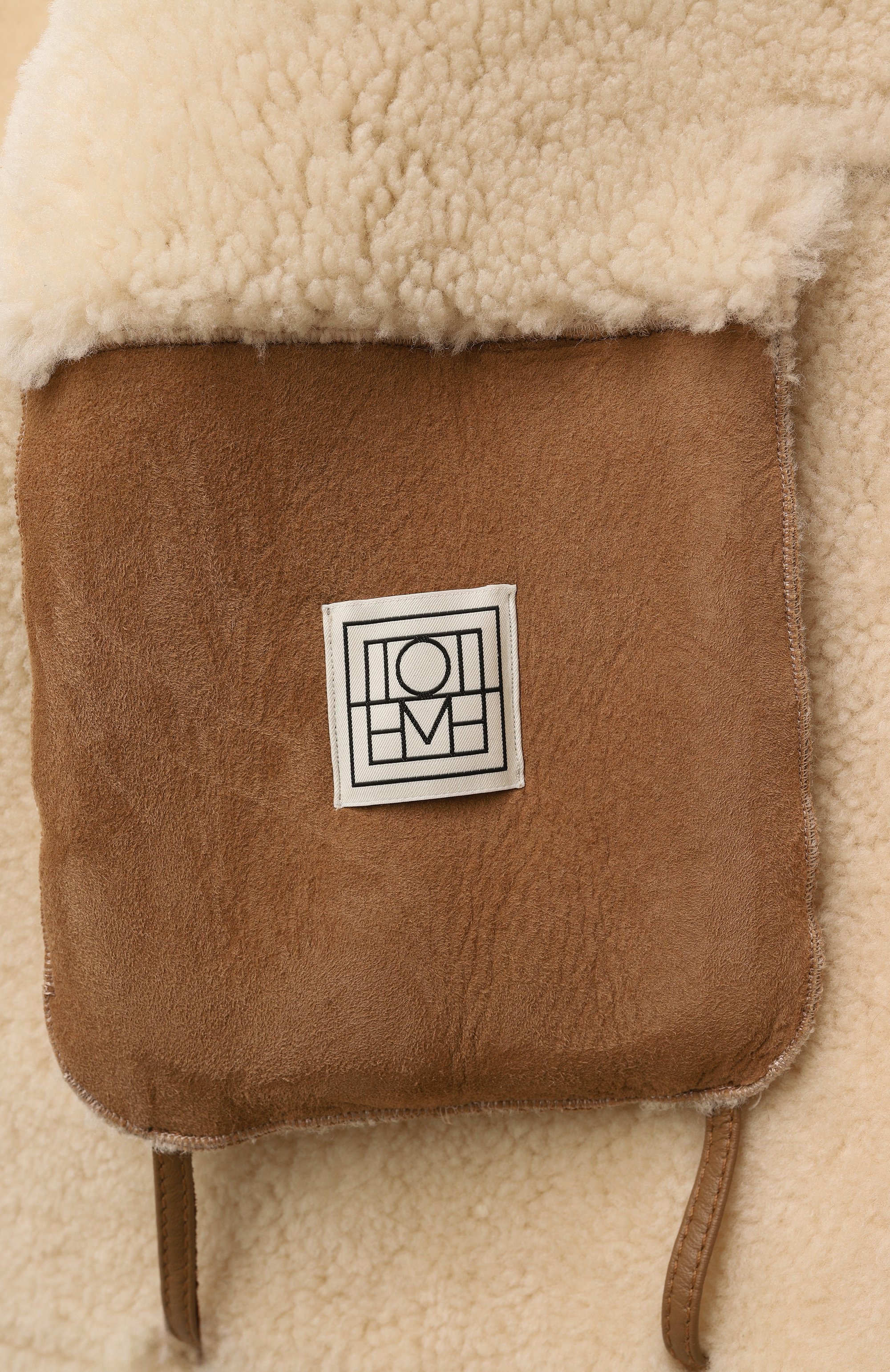 Дубленка из овчины TOTEME, арт. 251-WR0876-LE0107, фото 7