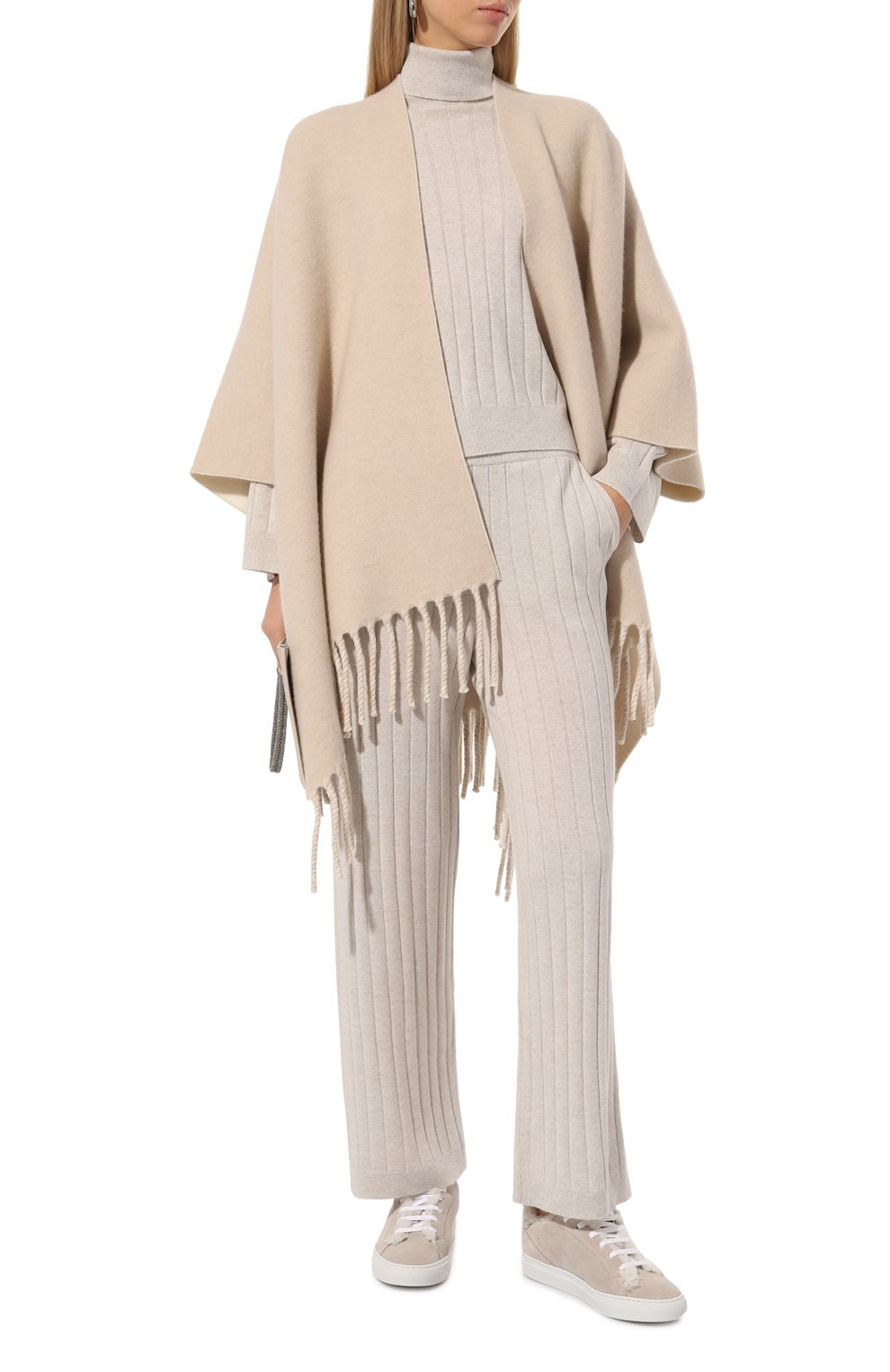 Кашемировые брюки BRUNELLO CUCINELLI, арт. M12193499, фото 2