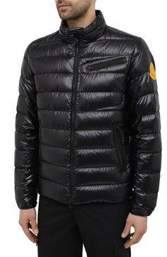 Мужская пуховая куртка amalthea 2 moncler 1952 MONCLER GENIUS черного цвета, арт. G1-092-1A543-00-68950 | Фото 3 (Мужское Кросс-КТ: пуховик-короткий; Рукава: Длинные; Материал внешний: Синтетический материал; Стили: Гранж; Материал сплава: Проставлено; Материал подклада: Синтетический материал; Драгоценные камни: Проставлено; Длина (верхняя одежда): Короткие; Материал утеплителя: Пух и перо)