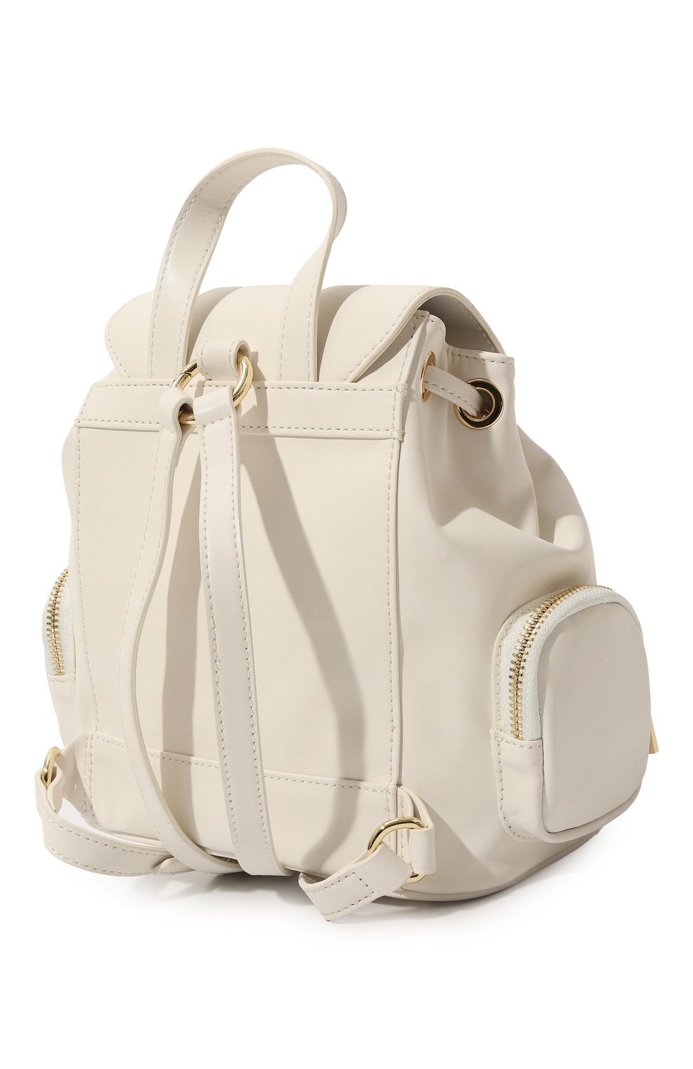 Кожаный рюкзак MONNALISA белого цвета по цене 26010 руб., арт. 17B002, фото 2 Кожаный рюкзак MONNALISA, арт. 17B002, фото 2