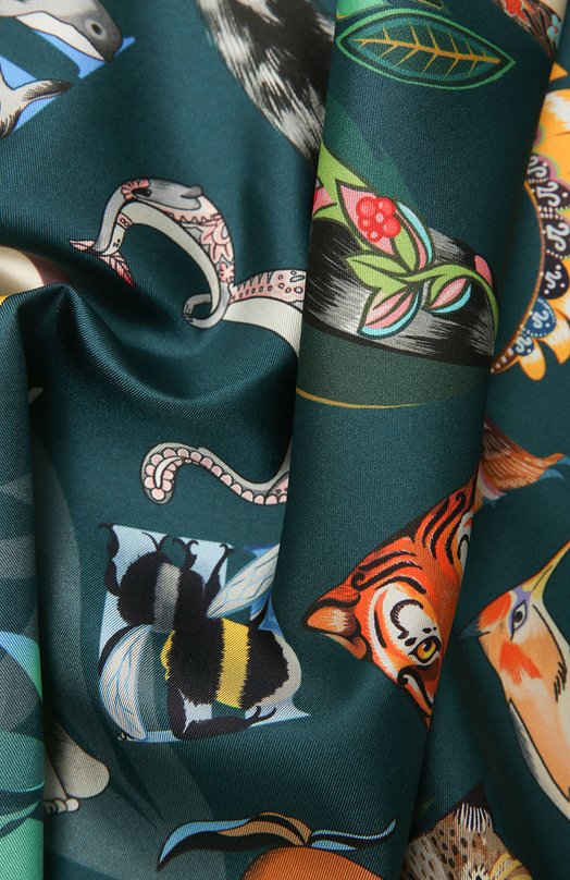 Шелковый платок Cyrillic Radical Chic 450573.07.02 Зелёный  450573.07.02 Фото 2