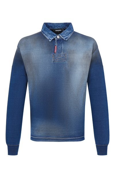 Мужская хлопковое поло DSQUARED2, арт. S74HA1611/D13192