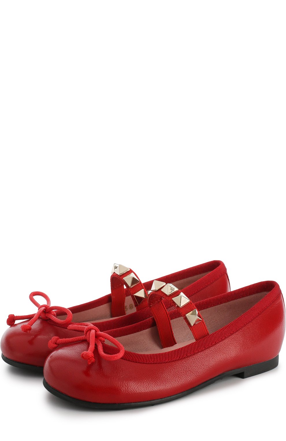 Кожаные балетки с эластичной перемычкой PRETTY BALLERINAS, арт. 46.400/9.031/C0T0N/C0T0N, фото 1