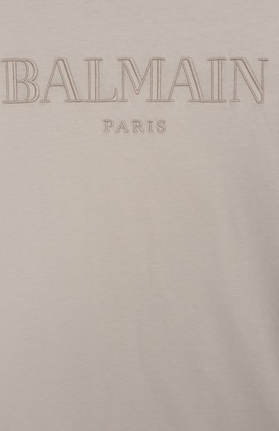 Хлопковая футболка BALMAIN, арт. BX8P41, фото 3
