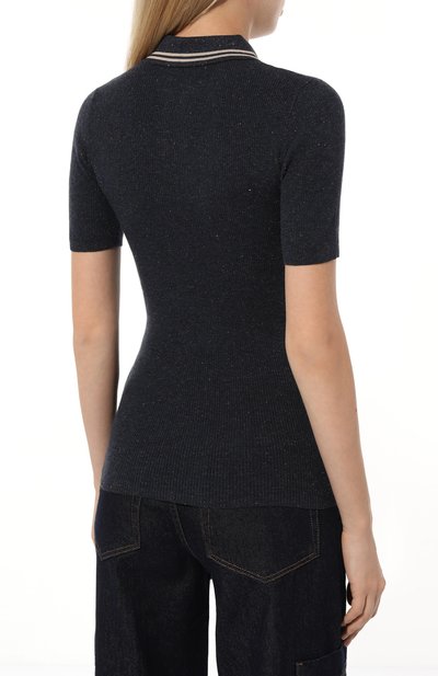 Поло из кашемира и вискозы BRUNELLO CUCINELLI, арт. M9A84B1257, фото 4