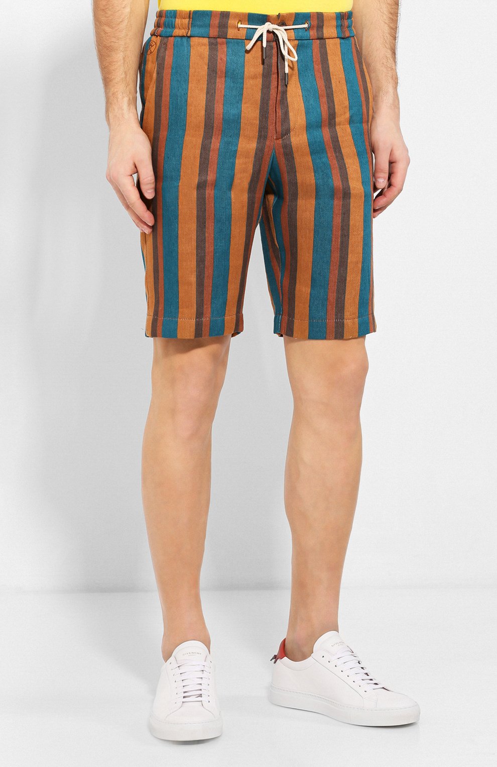 Шорты из смеси льна и хлопка ANDREA CAMPAGNA, арт. SPIAGGIA SH0RT/LM1059, фото 3