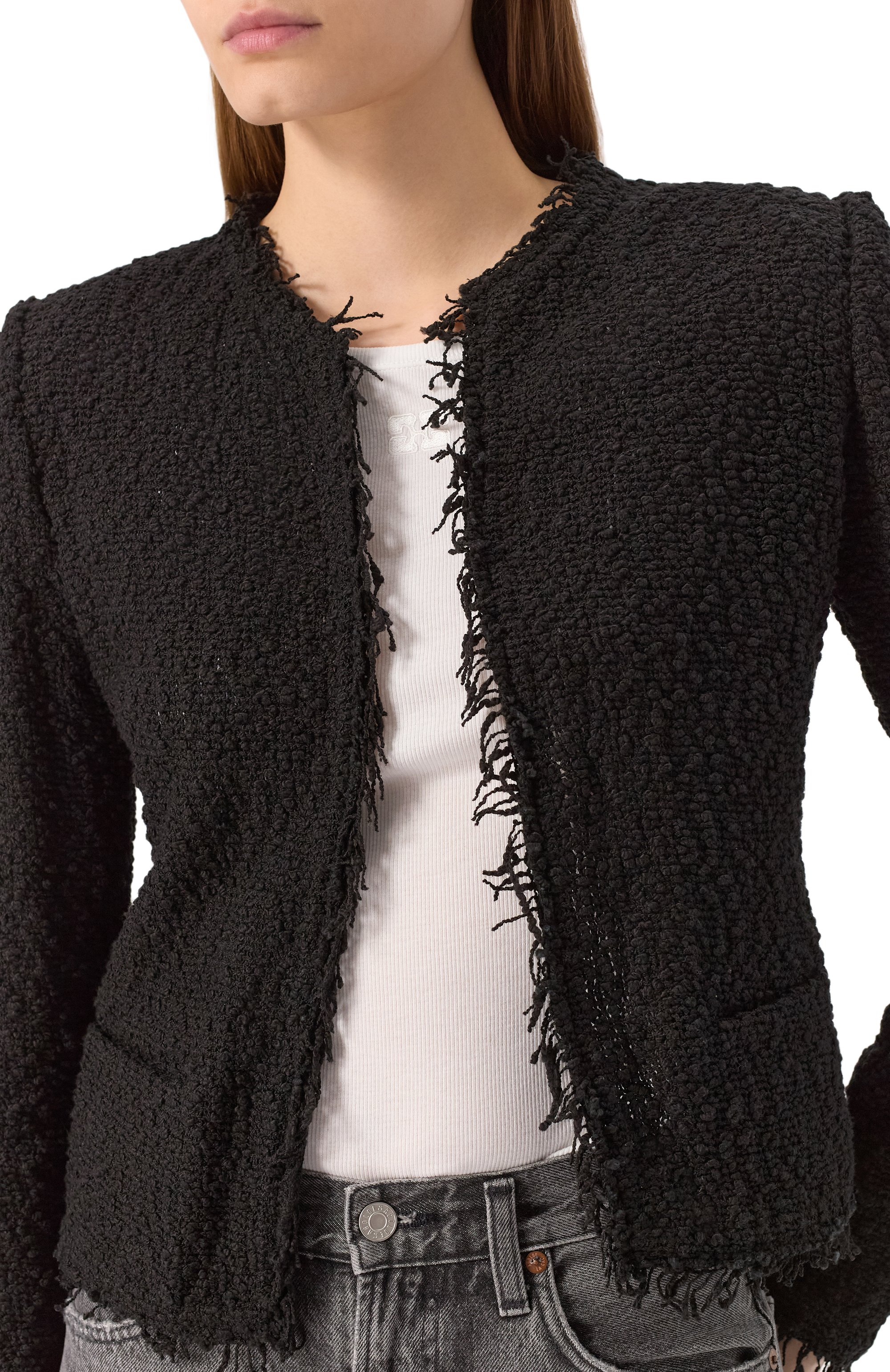 Хлопковый жакет IRO, арт. WP07SHAVANI, фото 5