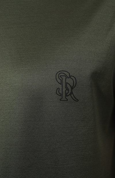 Хлопковая футболка STEFANO RICCI, арт. MNH3202410/TE0001, фото 5