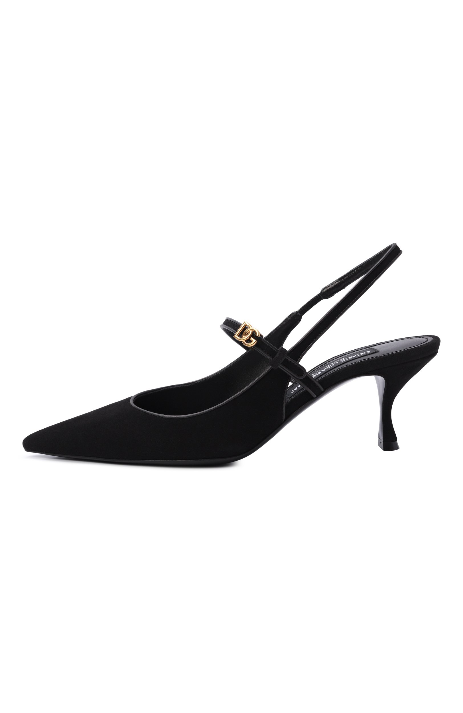 Замшевые туфли new cardinale 60 DOLCE & GABBANA черного цвета по цене 89950 руб., арт. CG1068/AQ134, фото 4 Замшевые туфли new cardinale 60 DOLCE & GABBANA, арт. CG1068/AQ134, фото 4