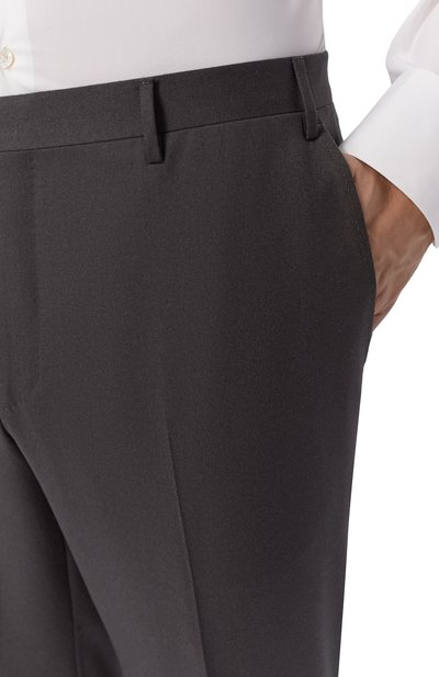 Шерстяные брюки CORNELIANI коричневого цвета по цене 59950 руб., арт. 284L26/2A18111, фото 5 Шерстяные брюки CORNELIANI, арт. 284L26/2A18111, фото 5