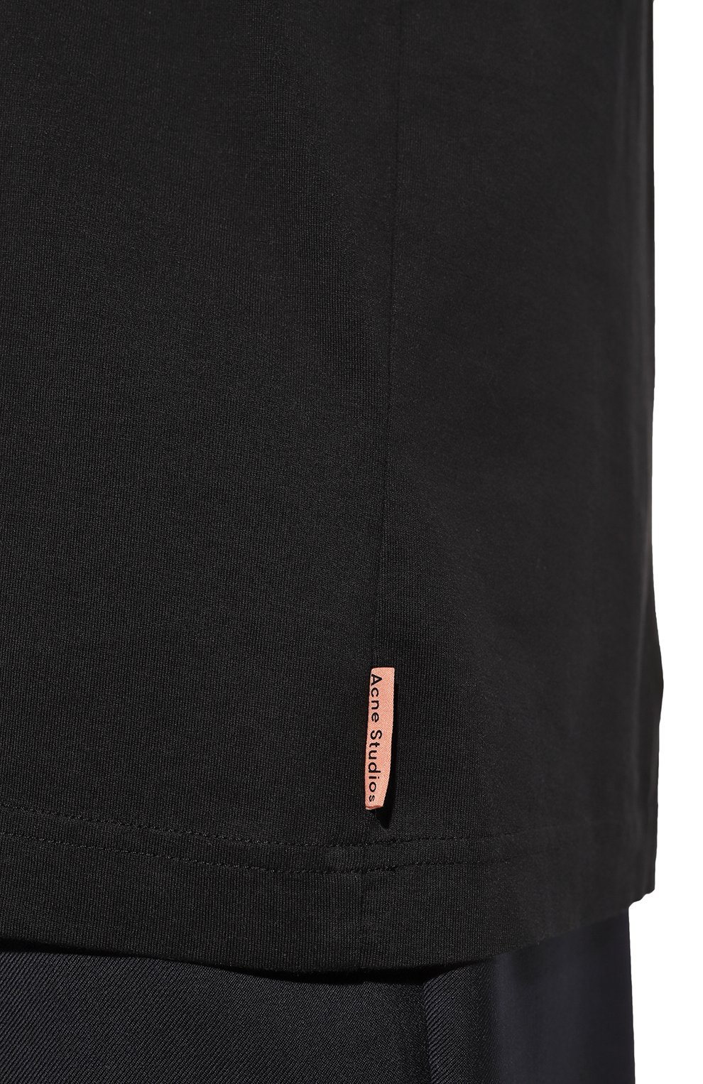 Хлопковая футболка ACNE STUDIOS, арт. FN-MN-TSHI000131BLACK, фото 5