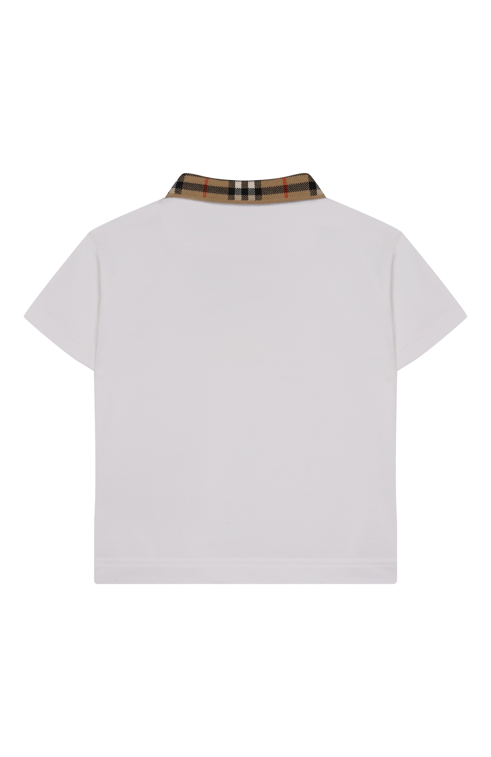 Хлопковое поло BURBERRY, арт. 8105577, фото 2
