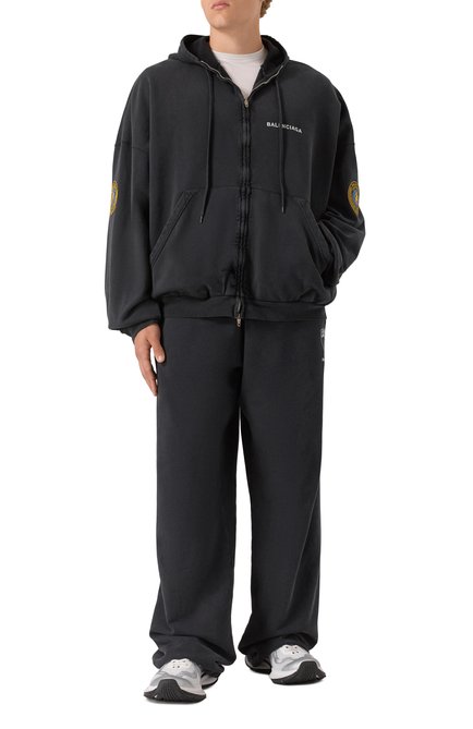 Мужской хлопковая толстовка BALENCIAGA, арт. 826162/TSVH3