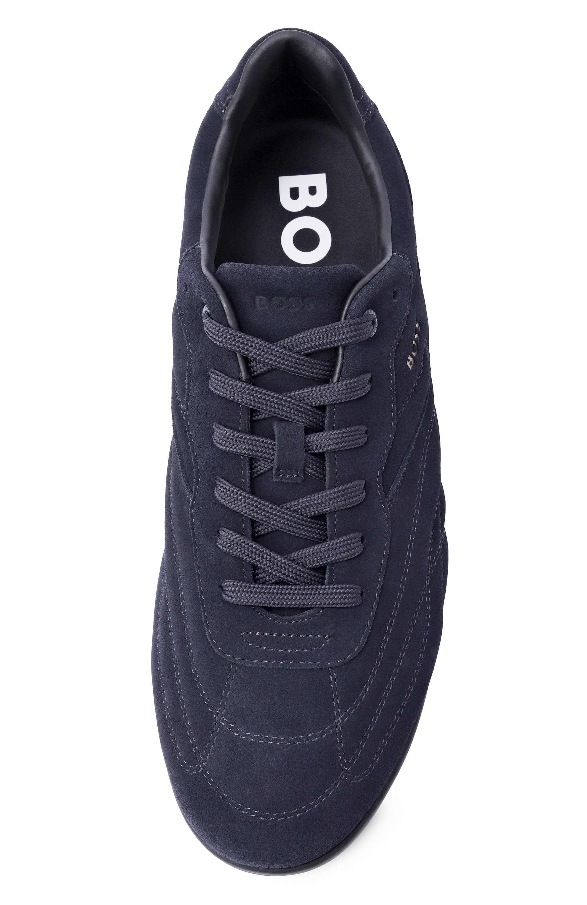 Замшевые кроссовки titanium BOSS, арт. 50536523, фото 6