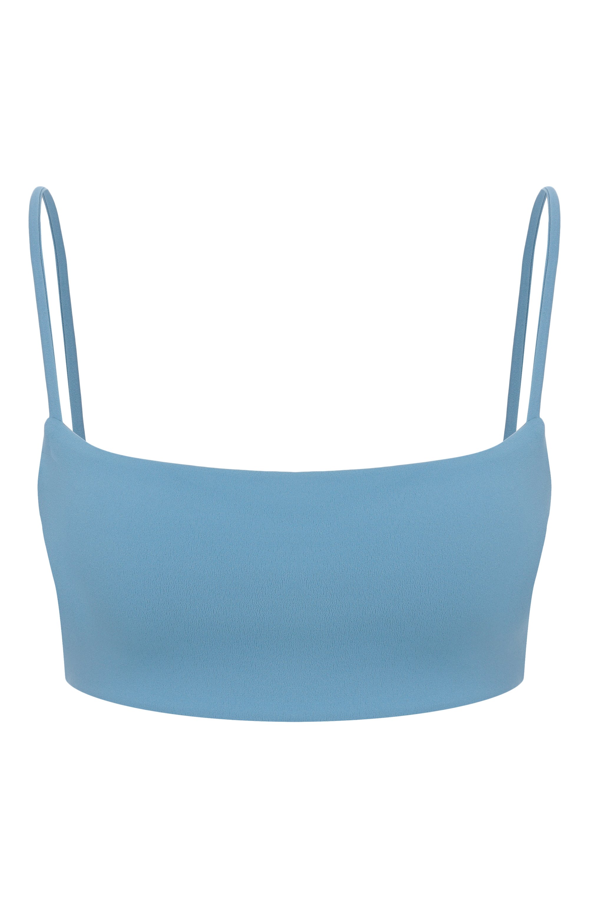 Бра-топ DAILY REMINDER голубого цвета по цене 9570 руб., арт. B005-CB, фото 1 Бра-топ DAILY REMINDER, арт. B005-CB, фото 1