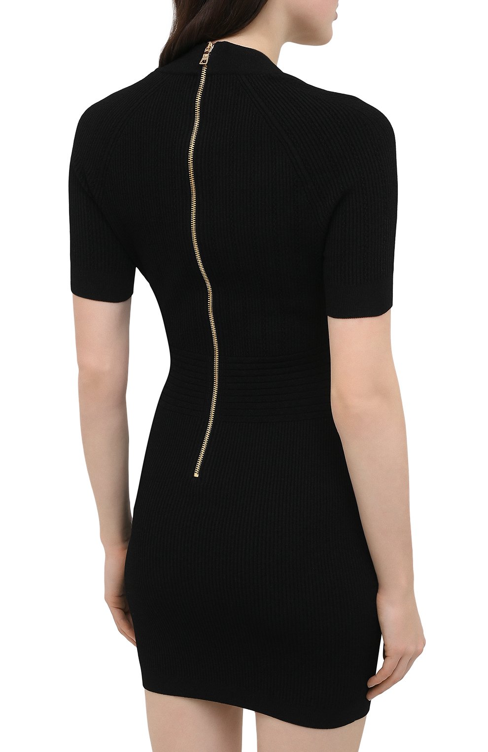 Платье из вискозы BALMAIN, арт. VF16152/K211, фото 4