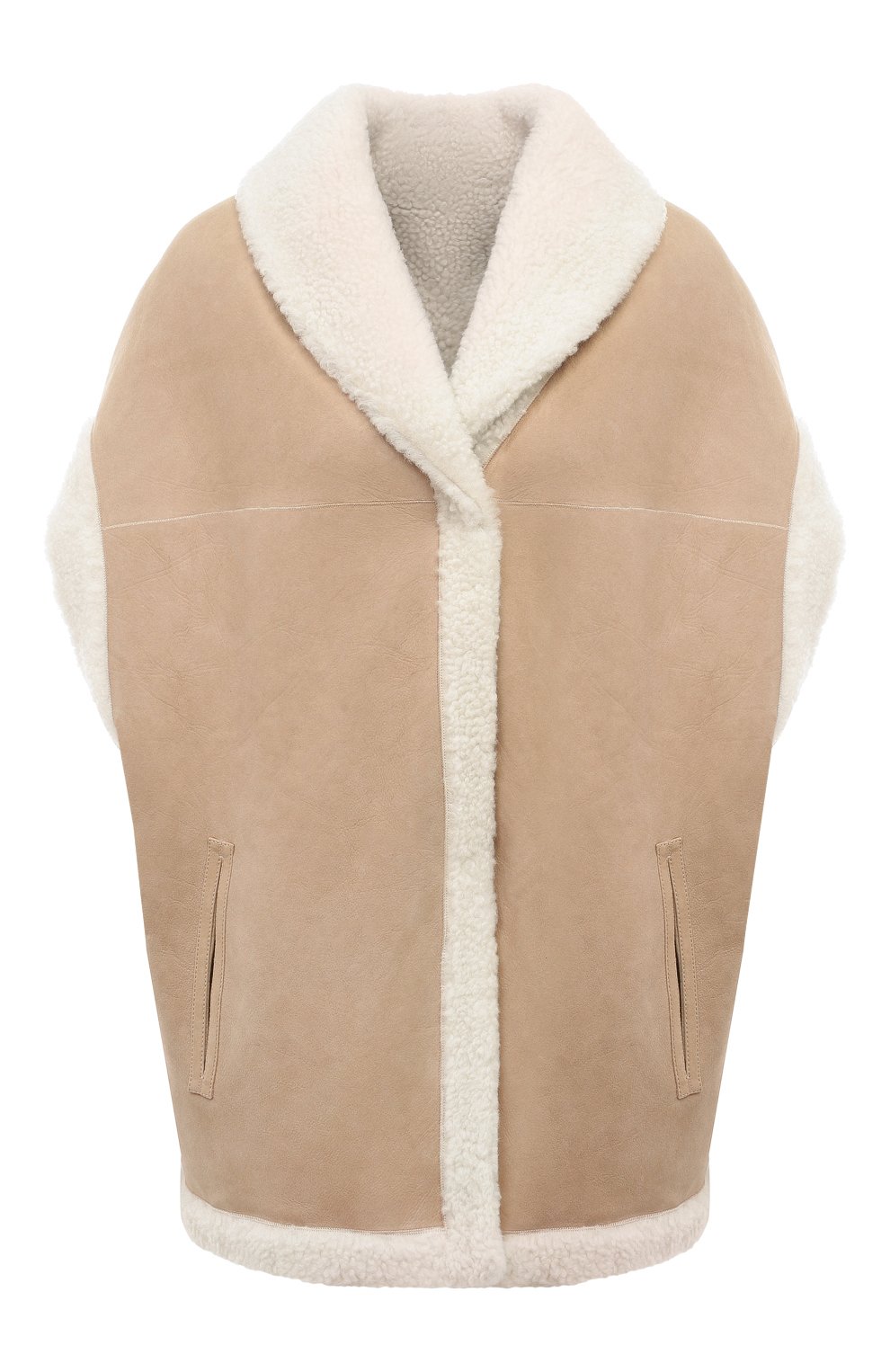 Жилет из овчины MANZONI24, арт. 24M1419-S25/, фото 1