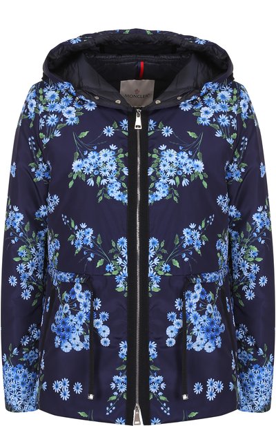 Женский пуховик с капюшоном на молнии MONCLER, арт. D1-093-46307-05-549N3
