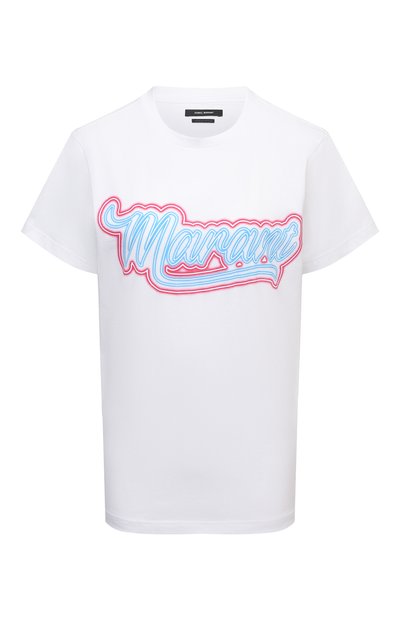 Женская хлопковая футболка ISABEL MARANT, арт. TS0619-21E038I/ZA0F