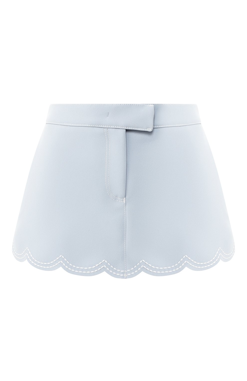 Шорты с контрастной прострочкой REDVALENTINO, арт. RR3RFA10/1FR, фото 1
