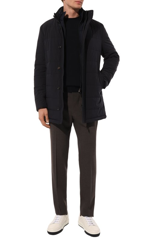 Шерстяной джемпер Corneliani 94M500-9425100 Синий  94M500-9425100 Фото 2