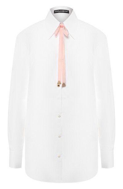Женская хлопковая рубашка DOLCE & GABBANA, арт. F5M20Z/FU5K9