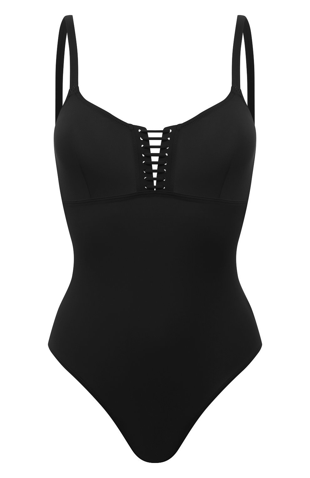 Слитный купальник DNUD PARIS черного цвета по цене 20690 руб., арт. 1P2300, фото 1 Слитный купальник DNUD PARIS, арт. 1P2300, фото 1