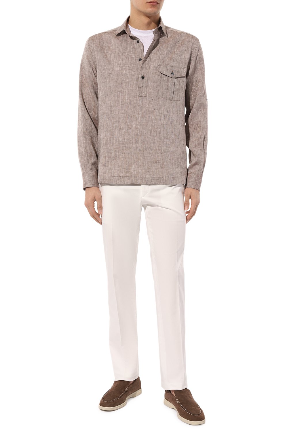 Хлопковые брюки CORNELIANI, арт. 934B01-9314517, фото 2