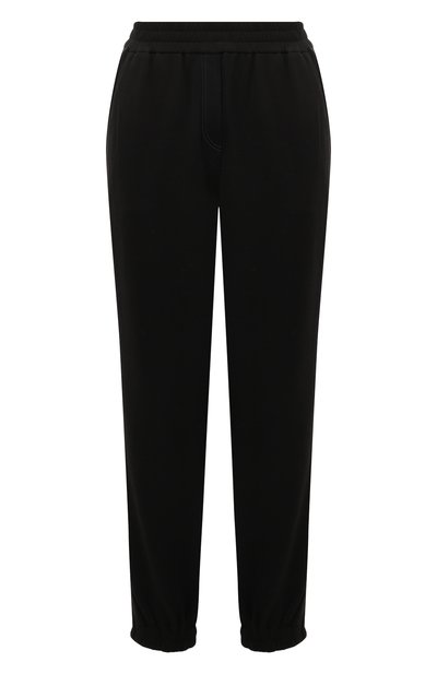 Женские джоггеры из хлопка и шелка BRUNELLO CUCINELLI, арт. MP828FH699