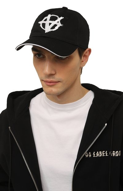 Хлопковая бейсболка VETEMENTS, арт. UE63CA800B, фото 3