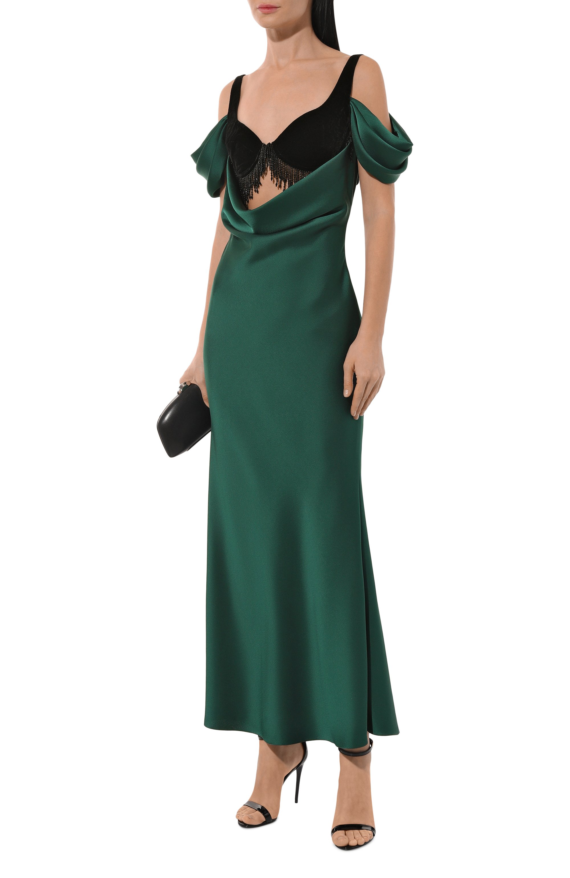 Атласное платье RASARIO, арт. RS24F053DD018, фото 2