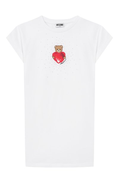 Хлопковое платье MOSCHINO, арт. HAV0EA/LDA25_001