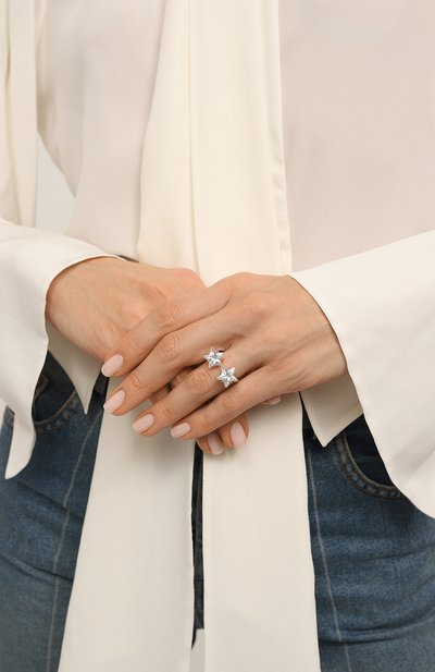 Кольцо DZHANELLI серебряного цвета по цене 55000 руб., арт. 00382, фото 2 Кольцо DZHANELLI, арт. 00382, фото 2