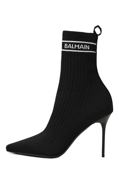 Текстильные ботильоны skye BALMAIN, арт. AN0TA641TSKT, фото 4