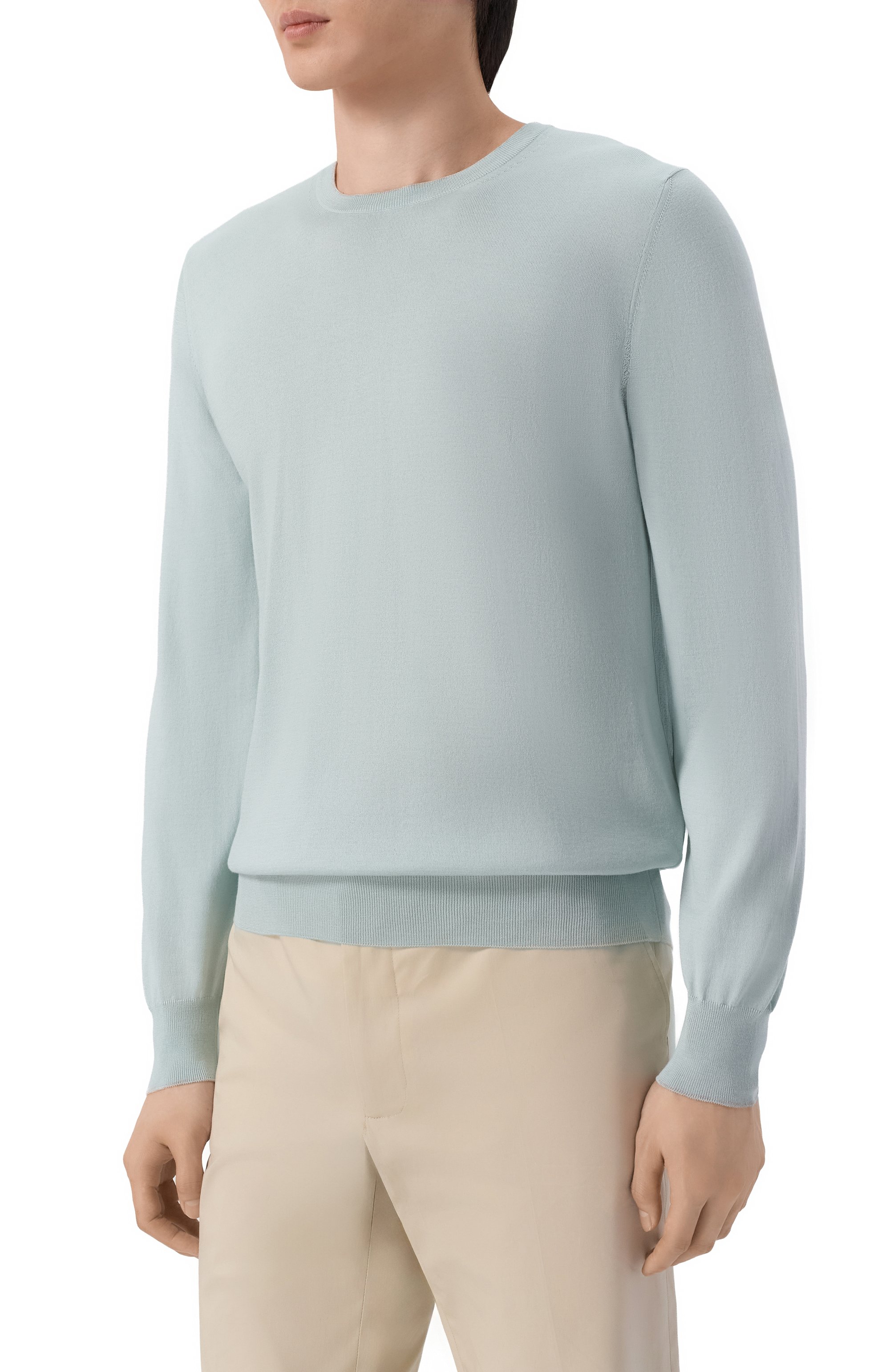 Джемпер из шелка и хлопка GRAN SASSO, арт. 43167/16290, фото 3