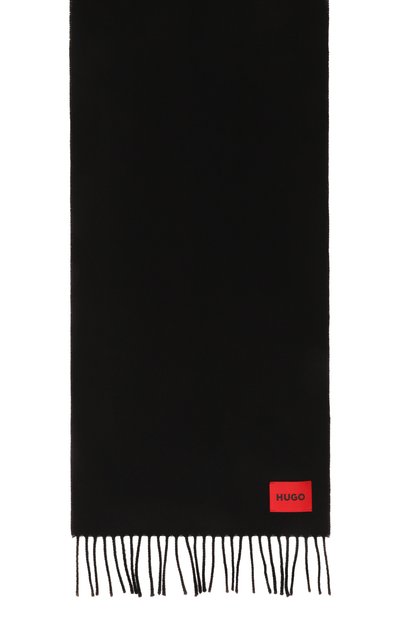 Шерстяной шарф HUGO, арт. 50517623, фото 4