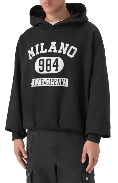 Хлопковое худи DOLCE & GABBANA, арт. G9BJGT/G7PLP, фото 3