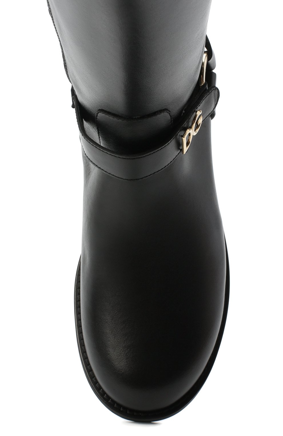 Кожаные сапоги DOLCE & GABBANA, арт. D10986/AW998/37-39, фото 4