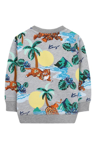 Хлопковый свитшот KENZO, арт. KN15588-BB/6M-18M, фото 2