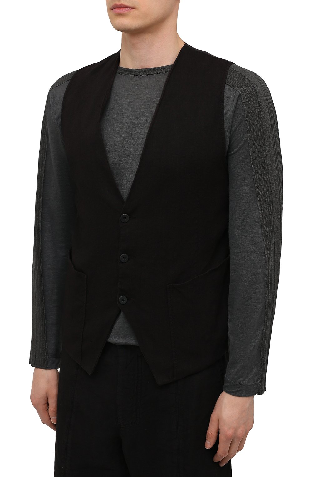 Жилет изо льна и вискозы TRANSIT, арт. CFUTRNI182, фото 3