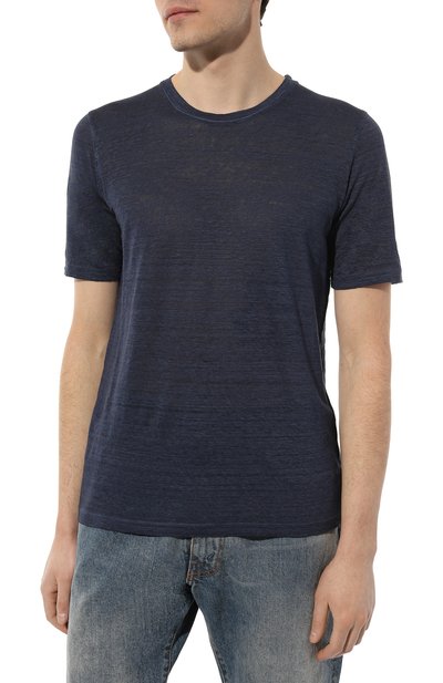 Льняная футболка 120% LINO, арт. 31ALIM7186/000E908/S00, фото 3