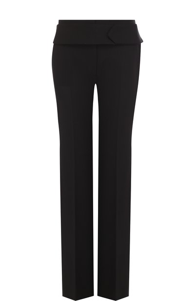 Женские однотонные расклешенные брюки со стрелками PRADA, арт. P287A-TSQ-F0002