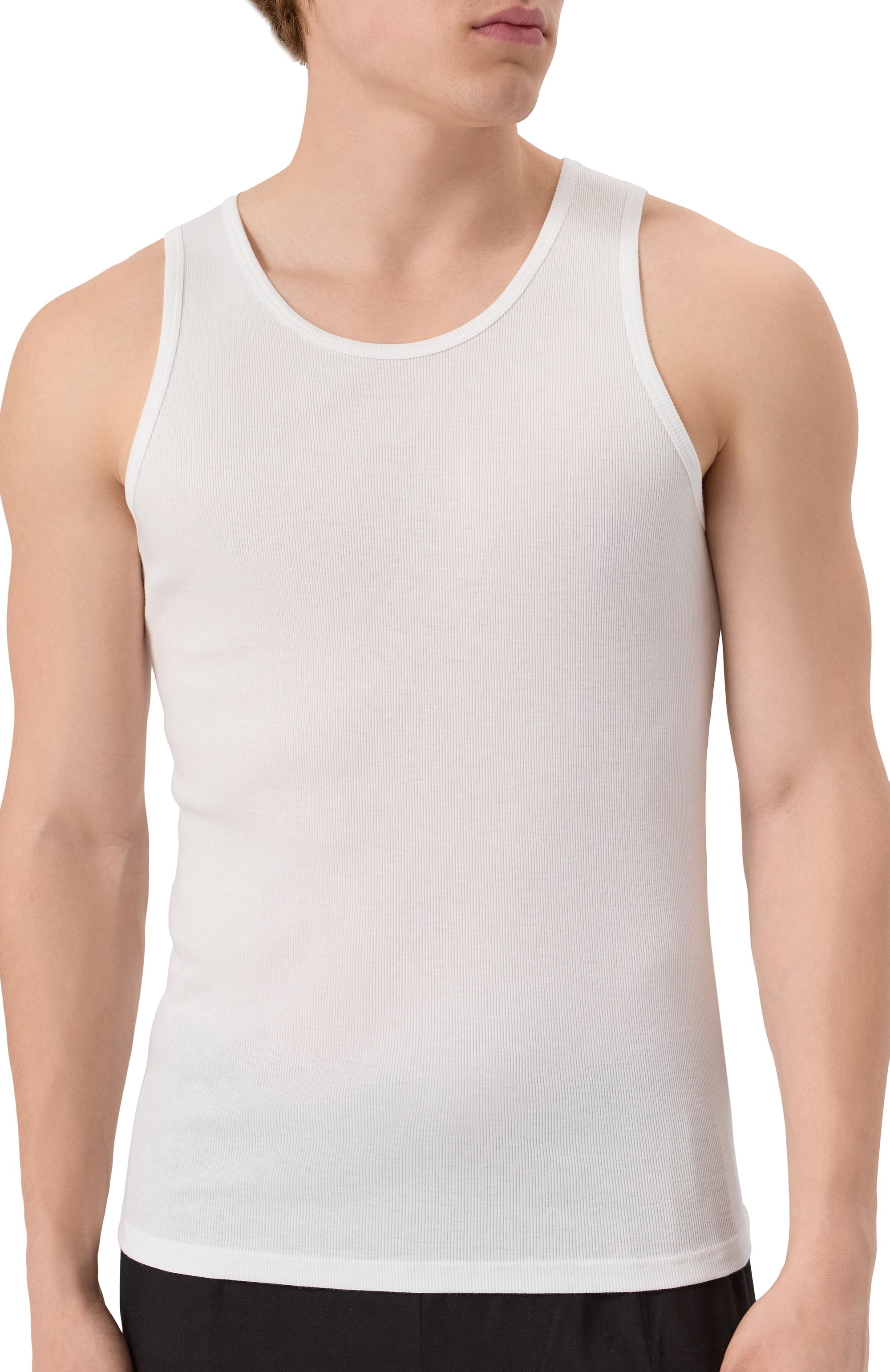 Майка ZEGNA белого цвета по цене 18500 руб., арт. N3D13/179, фото 5 Майка ZEGNA, арт. N3D13/179, фото 5