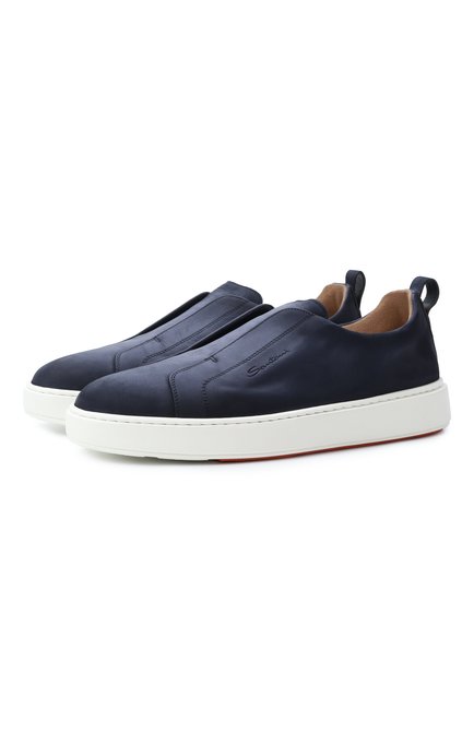 Мужские замшевые кеды cleanic SANTONI, арт. MBCG21995BARKFEH