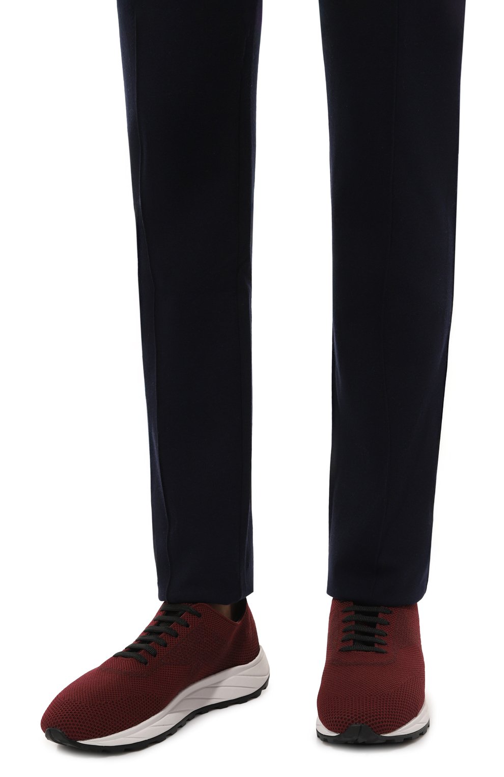 Текстильные кроссовки KITON, арт. USSA200N0110003, фото 3