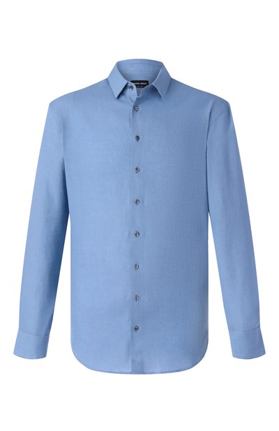 Мужская льняная рубашка GIORGIO ARMANI, арт. 8WGCCZ98/TZC62