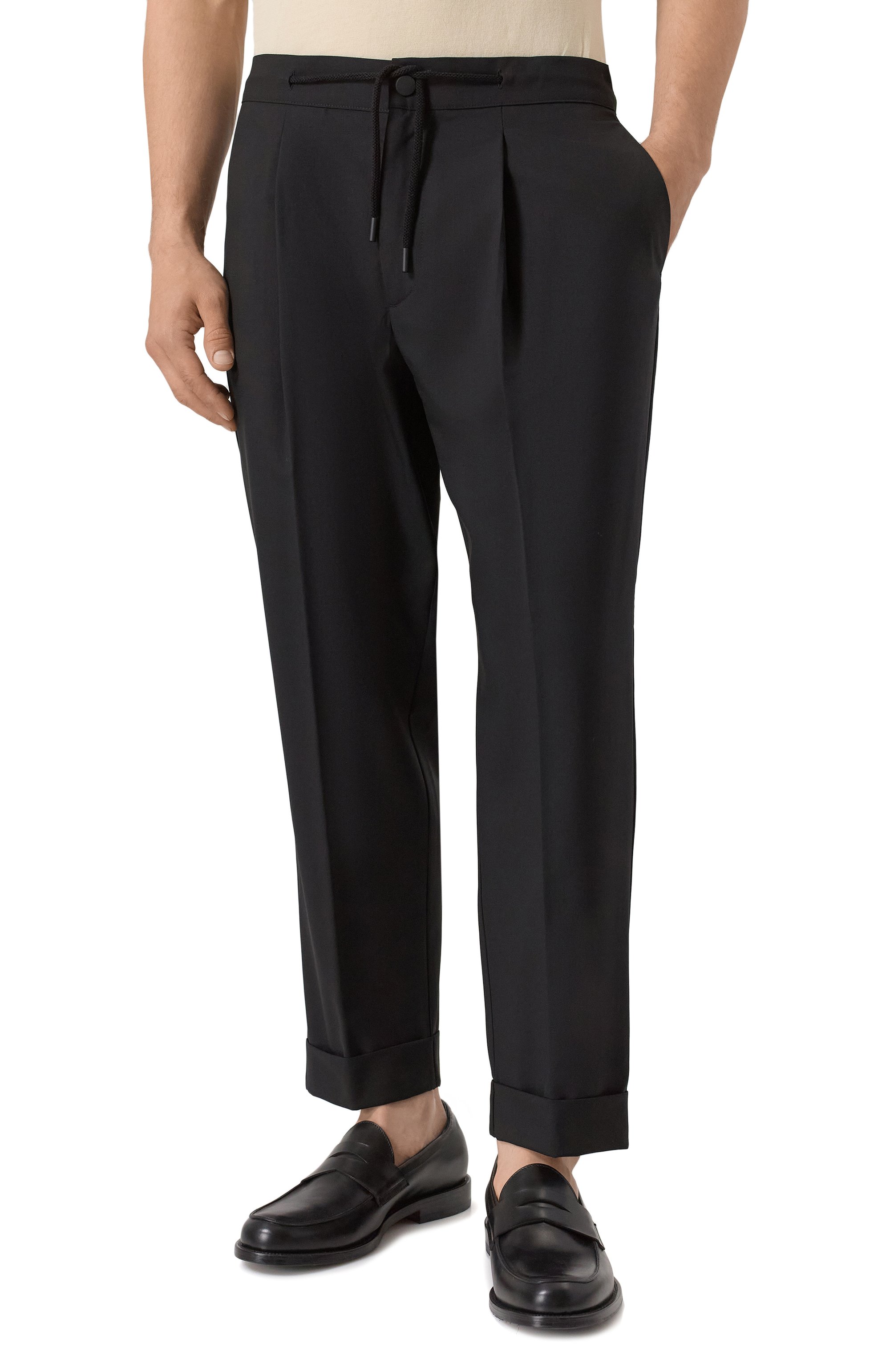 Шерстяные брюки KITON, арт. UPKN023K0371109, фото 3