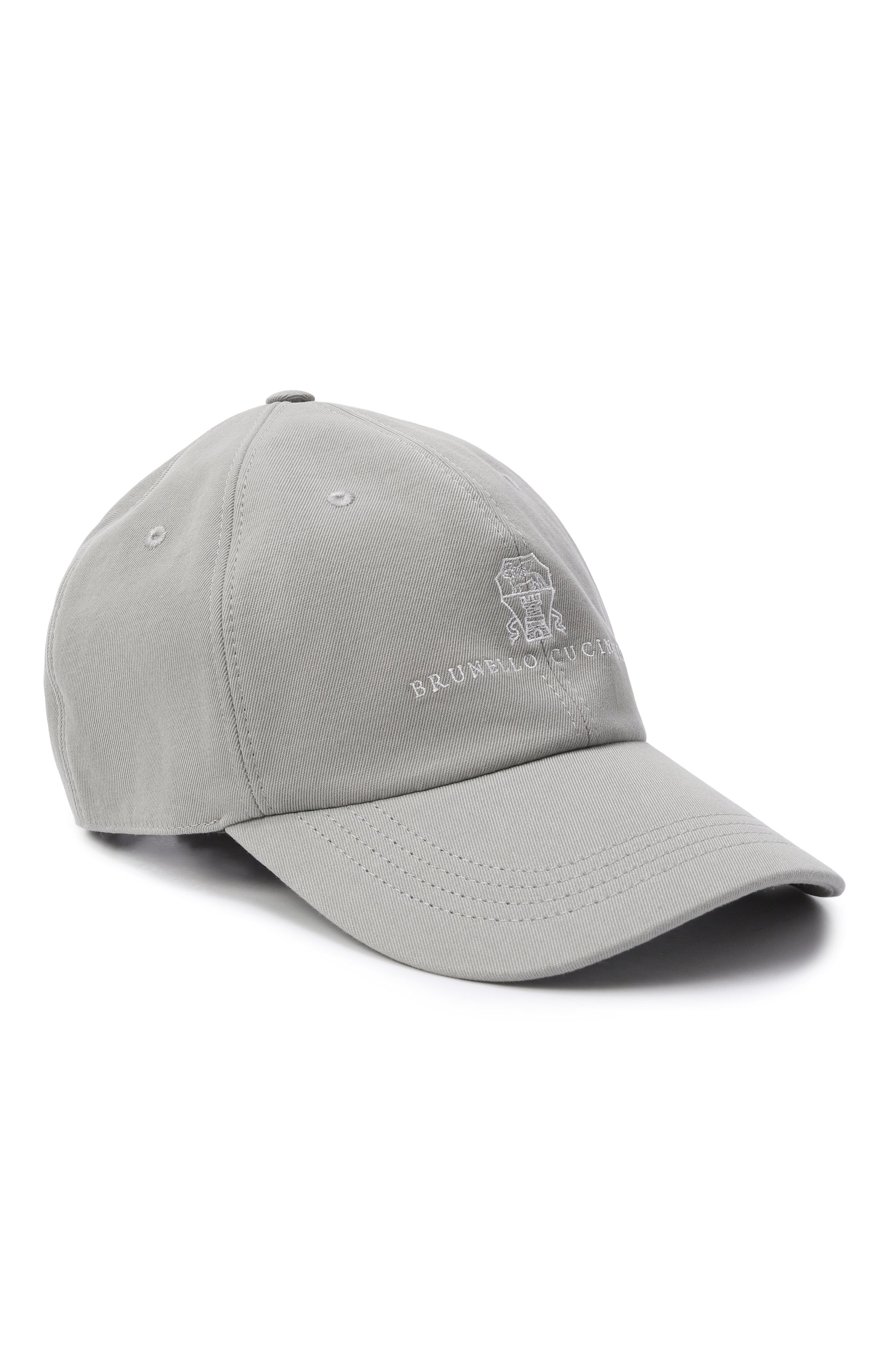 Хлопковая бейсболка BRUNELLO CUCINELLI, арт. M252D9850, фото 1